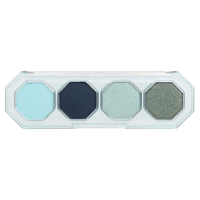 LA. Meisje, 4-Play Oogschaduw Palette, GES231 All Nighter, 3.2g (0,11 oz) white