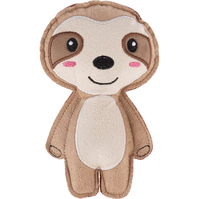 TIAKI hondenspeelgoed piepende luiaard 17x10x4cm Hond