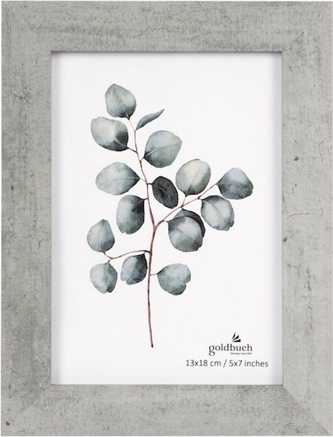 GOLDBUCH GOL-920363 MDF fotolijst met Betonlook - 13x18 cm