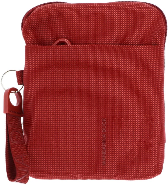 MANDARINA DUCK schoudertas MD20 Minuteria Cross Bag Cherry Tomato rood