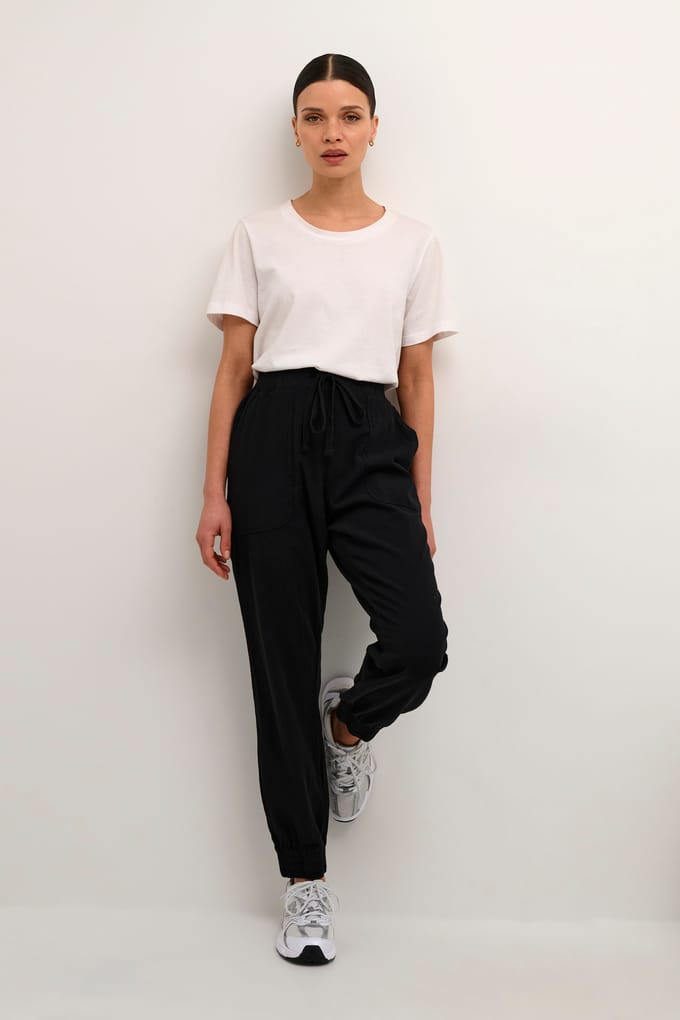 Pants Suiting Relaxed fit Black