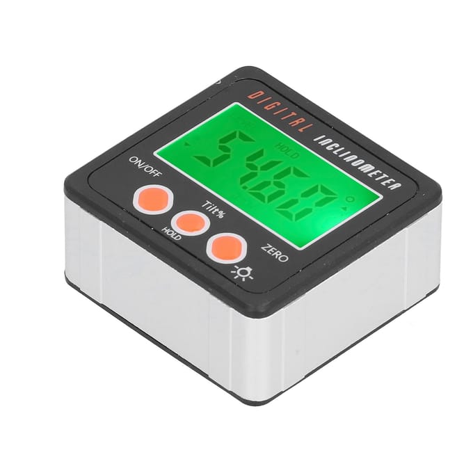 Digitale Hoekzoeker Hoekmeter Kleine Elektronische Gradboog Magnetische Hoekwaterpas Zoeker green