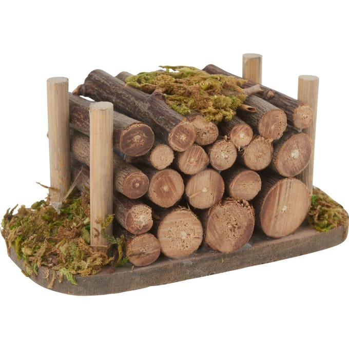 VBS Miniatuur houtstapel
