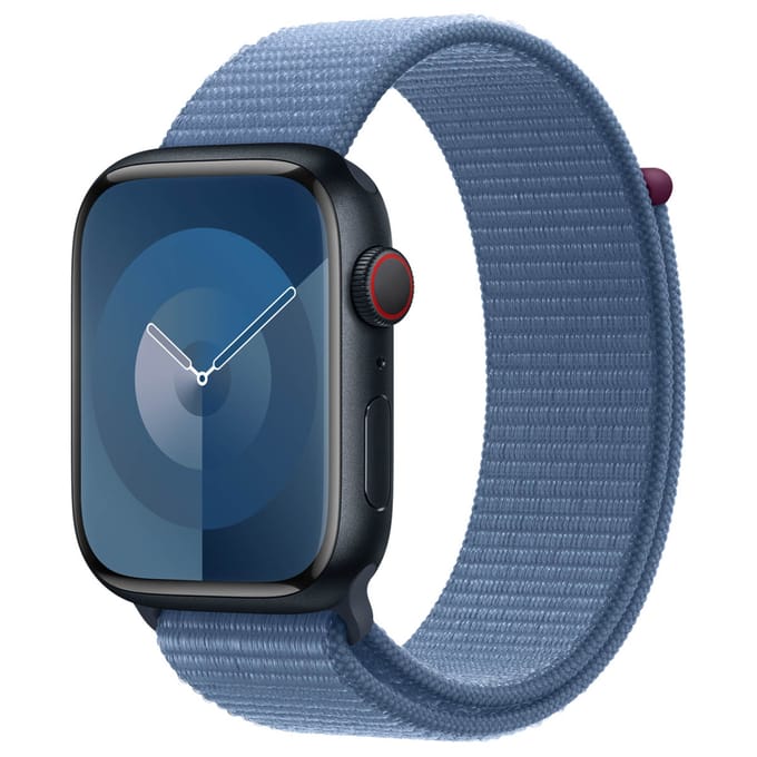 Sport Loop band voor de Apple Watch | 44/45/46/49 mm - Winter Blue