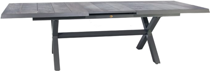 Oosterik home - Uitschuifbare dining tafel Newport Concrete Taupe