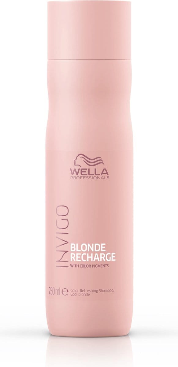 Wella - Invigo Cool Blonde Recharge Cool Blond Shampoo - 250ml
