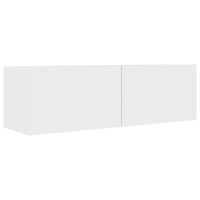 vidaXL - Tv-meubelen - 3 - st - bewerkt - hout - wit