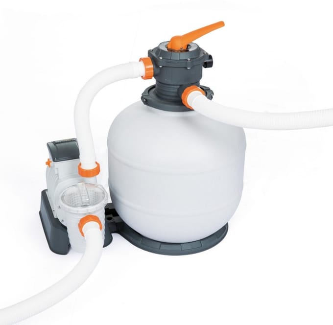 Bestway - Zandfilterpomp 58486 - 11.355 liter per uur - Zandfilterpomp - Zwembadfilter - Waterfilter - Filterpomp Zwembad - Filterpomp 9.8 M³/h