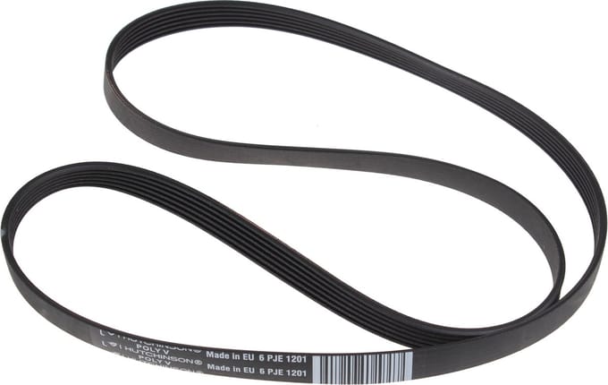 Geschikt voor ARISTON - Snaar Poly-V - PJ1201-J6 Elast. - PJ1198-J6 Elast. - C00119126