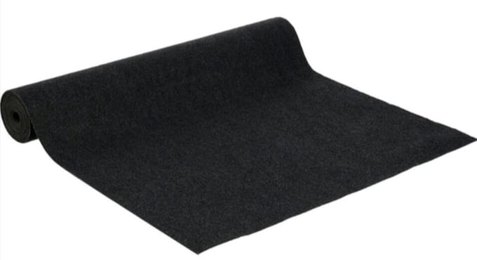 Olie mat op rol 90 cm x 20 mrt.