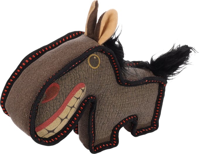 Flamingo Dunko - Speelgoed Honden - Hs Dunko Ezel Bruin 8x27x20cm - 1st - 138336 - 1st