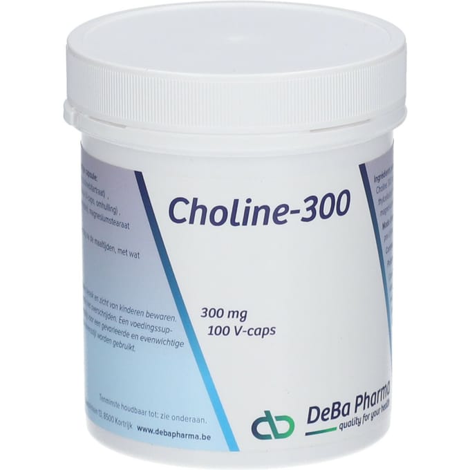 Choline-300 100 Plantaardige Capsules