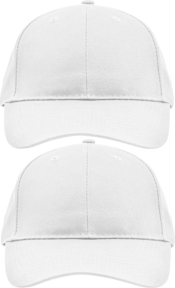 4x stuks myrtle beach baseball cap - 6-panel - voor volwassenen