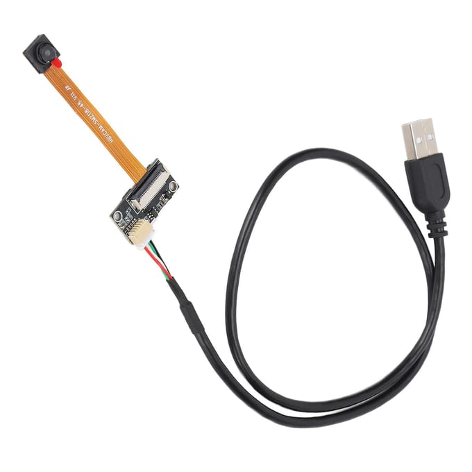 Cameramodule 5MP 68 graden Groothoek USB 2.0 Vaste Focus OV5693 Chip Board Accessoire black