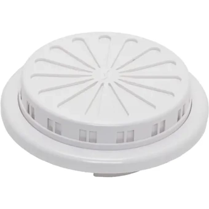Sencys Schuifrooster Rond Ø100-150mm Kunststof Wit