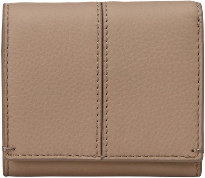 Marc O'Polo portemonnee Judis Leather Combi Wallet Earthy Taupe beige