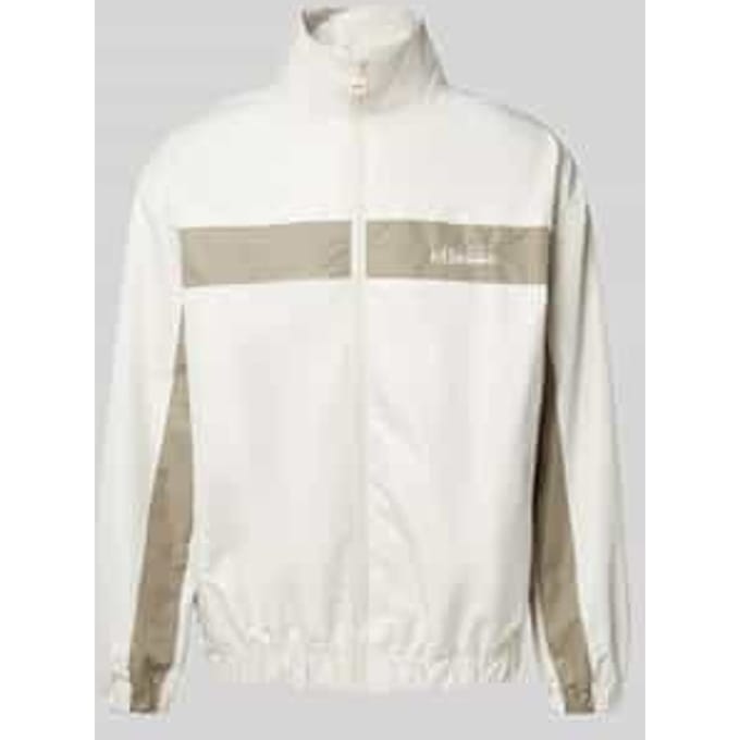 Sweatjack met labelstitching, model 'ROSSI'