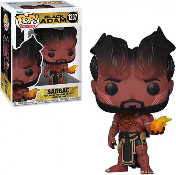Funko Black Adam Verzamelfiguur DC Comics POP! Movies Sabbac 9 cm Multicolours