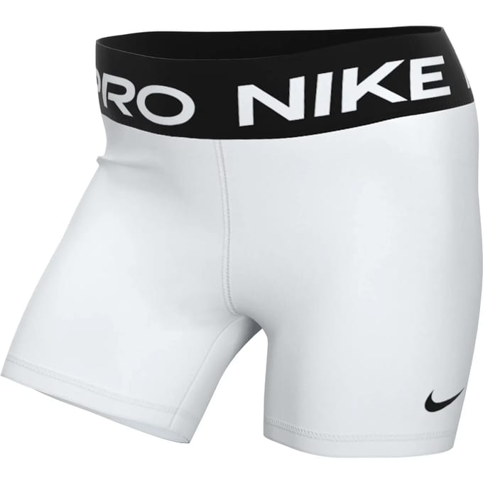 Nike Np 365 3in Korte Leggings Wit XL Vrouw