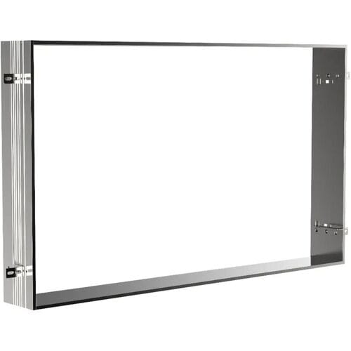 Emco asis prime mounting frame for flush-mounted LED light mirror cabinet 130 cm 949700014
