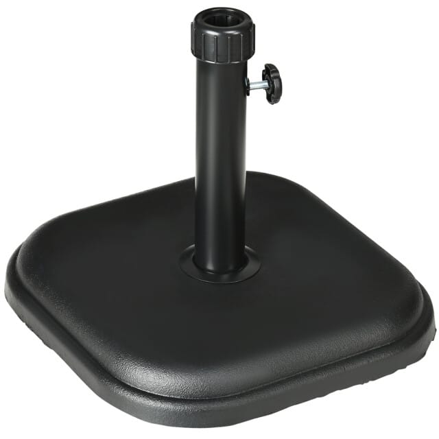 4goodz Parasolstandaard van beton 11kg vierkant parasol 32-38 mm buisdiameter