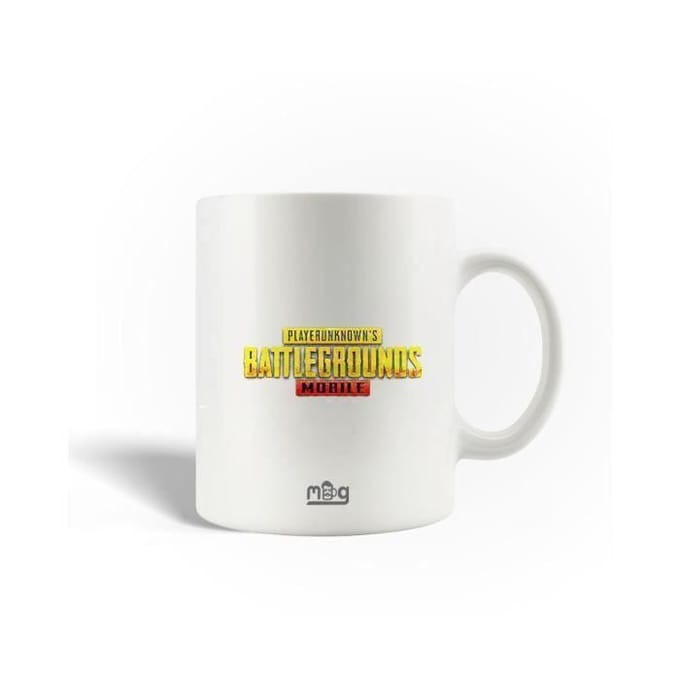 Mug en Céramique PlayerUnknown's Battlegrounds Logo Rouge Jaune