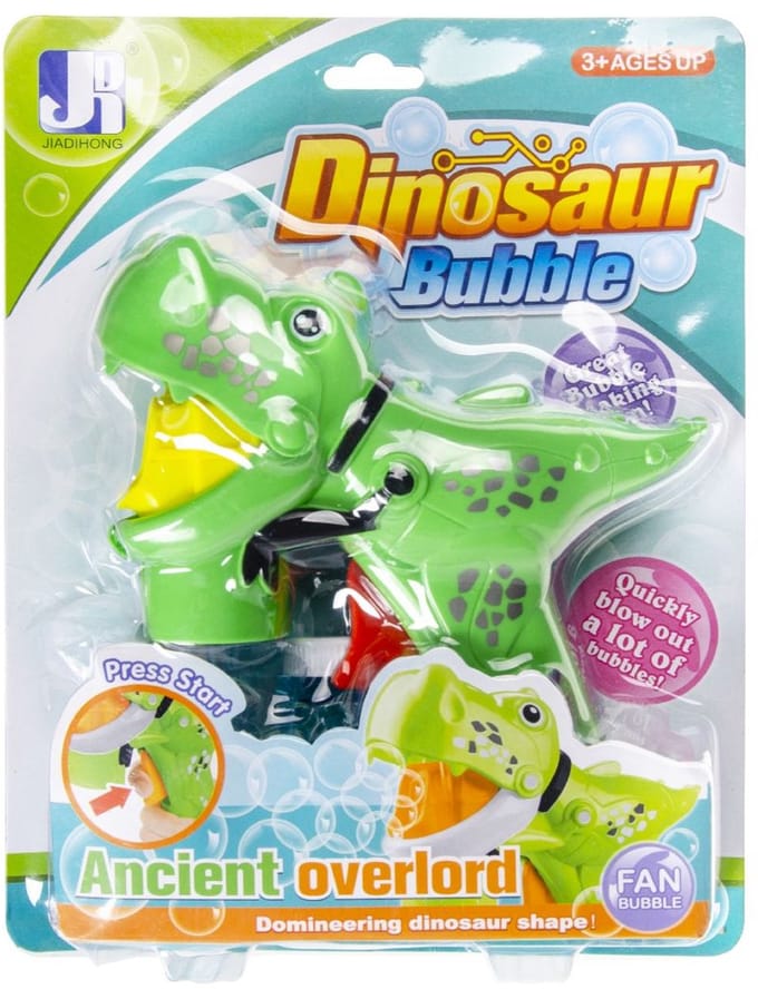 Duckiez Bellenblaasgeweer Frictie Dino - 1 stuk