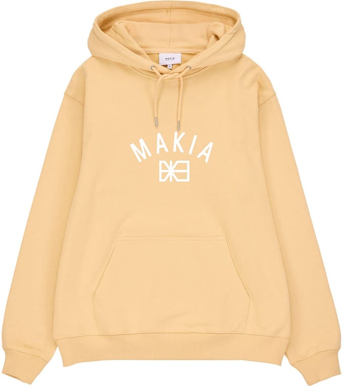 Makia Port Sweatshirt Hoodie Beige M Man