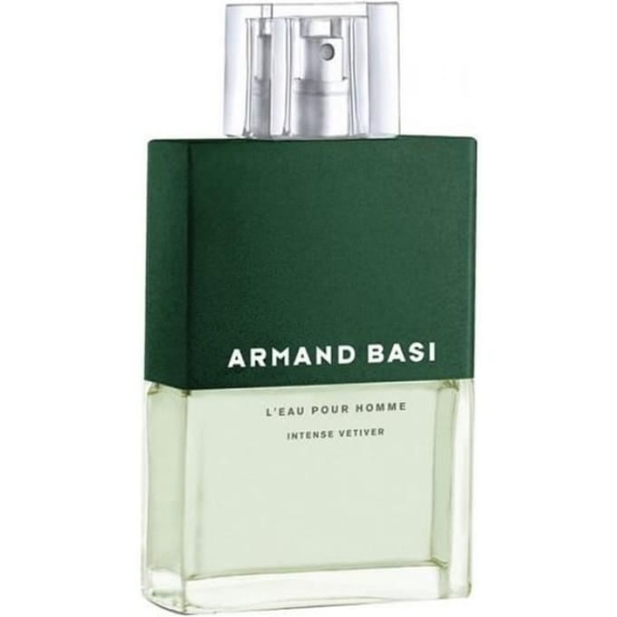 Parfum Heren - Armand Basi - Intense Vetiver - Eau de Toilette - 75 ml - Houtachtig