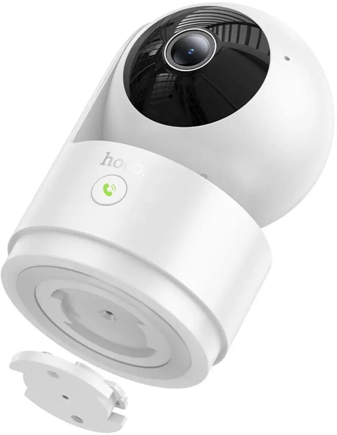 HOCO D8 Indoor Smart PTZ WiFi Camera – 3MP Full HD | IBRELIA™