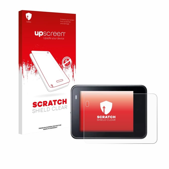 upscreen - Screenprotector voor Akaso Brave 8 - Folie Beschermfolie transparant
