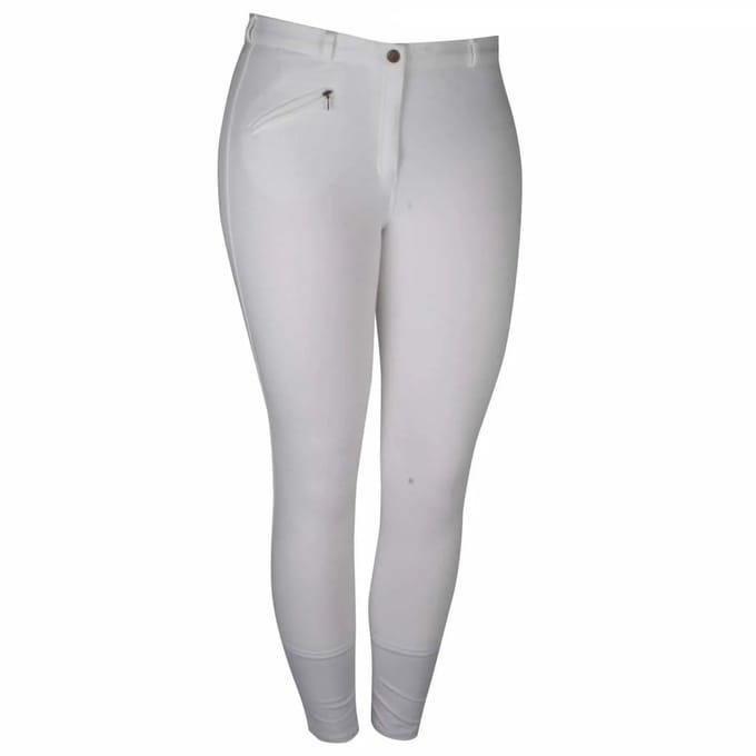 Mondoni Kenton KG Rijbroek - Maat: 54 - Wit - Polyamide