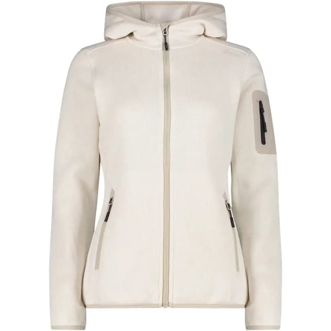 Dikke gebreide hoodie dames CMP Knit-Tech