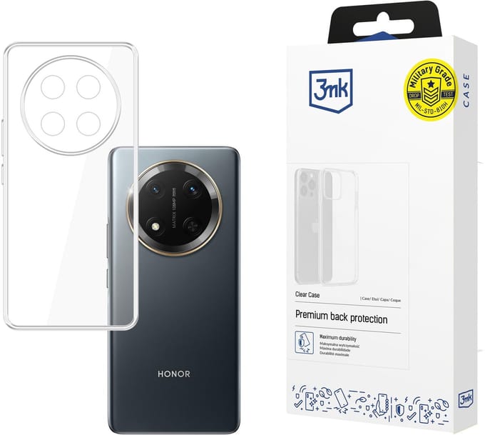 3mk Clear Case for Honor Magic7 Lite - transparent
