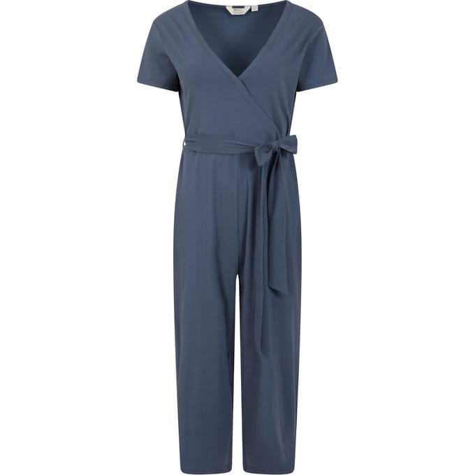 Mountain Warehouse Dames/Dames Santorini Wrap Jumpsuit (Blauw)