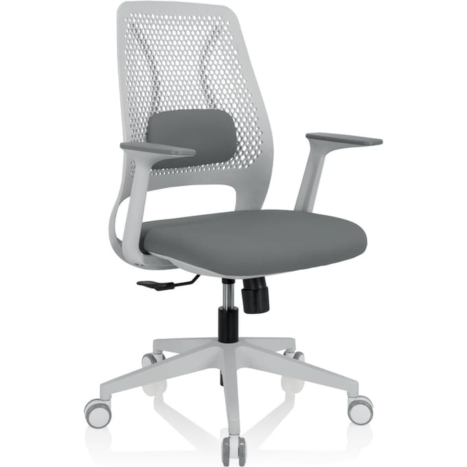 Bureaustoel PARFERIO W Stof grijs hjh OFFICE