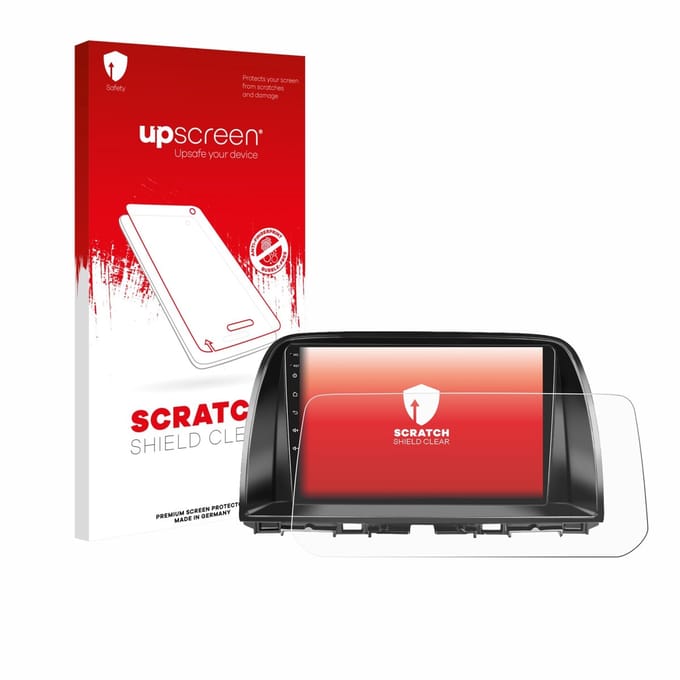 upscreen - Screenprotector voor Mazda CX-5 2017 Infotainment System - Folie Beschermfolie transparant
