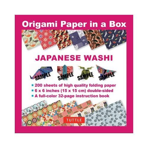 Origami Paper In A Box - Japanese Washi Patterns