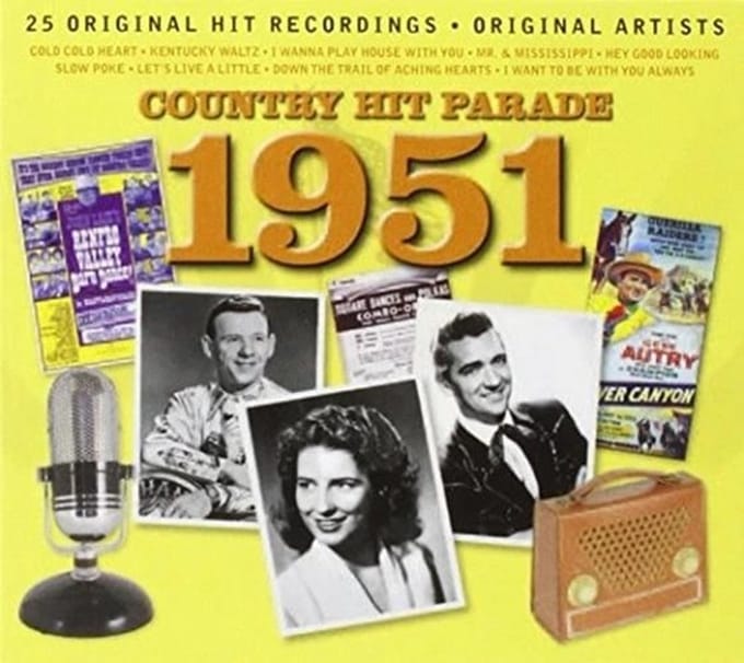 Various Artists - Country Hit Parade 1951 (CD)