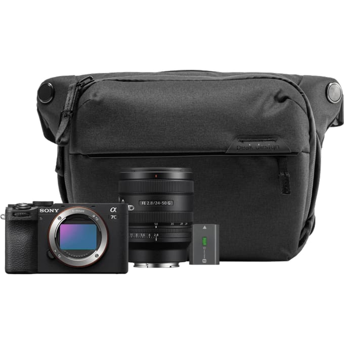 Sony A7C II Zwart Travel Kit