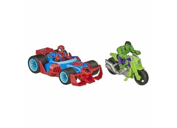 Hasbro Marvel Super Hero Adventures Hulk en Spider Man Ac Actiefiguren en superhelden