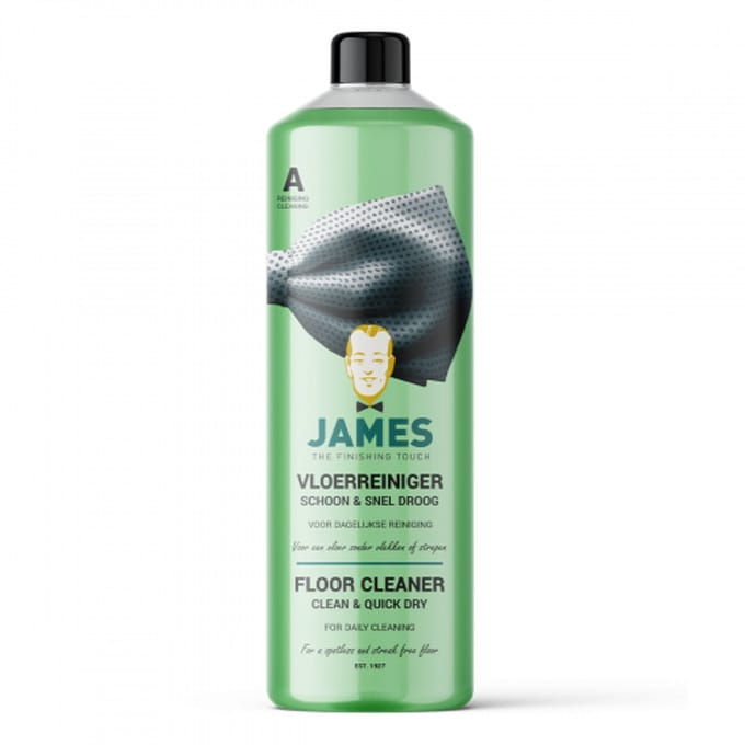 James Vloerreiniger - Schoon - Snel Droog - 1L