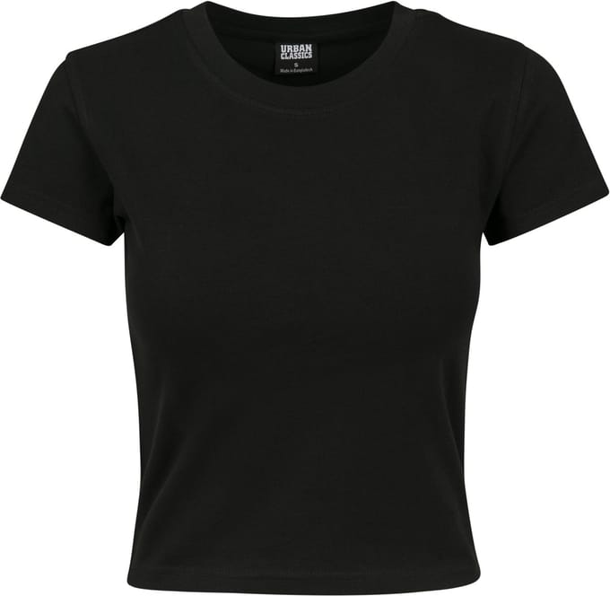 Urban Classics - Stretch Jersey Crop top - 3XL - Zwart
