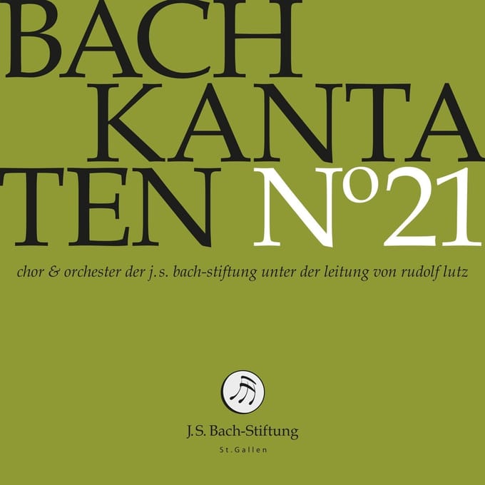 Chor & Orchester Der J.S. Bach Stiftung St. Gallen, Rudolf Lutz - J.S. Bach: Kantaten N° 21 (CD)