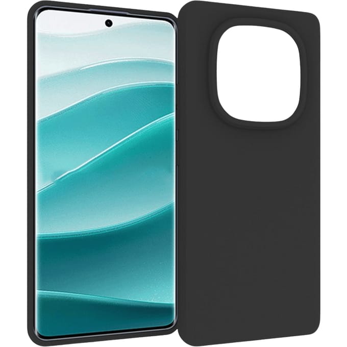 Mocaa Redmi Note 14 5G Pro Slim-Fit Telefoonhoesje Zwart