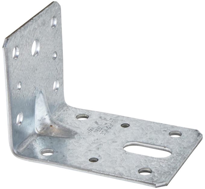 Hoekanker Ril - 60 x 80 x 60 x 2.5 mm - Verzinkt