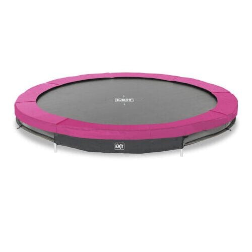 EXIT Silhouette Sporttrampoline ø305cm - Inground - Ingraaftrampoline - Rond - Voor Kinderen - Roze