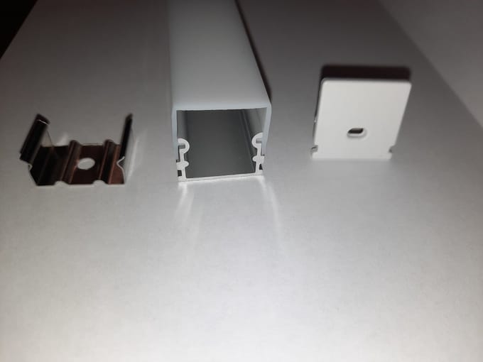 STYXX Aluminium profiel voor LED strips 21*14*3000mm
