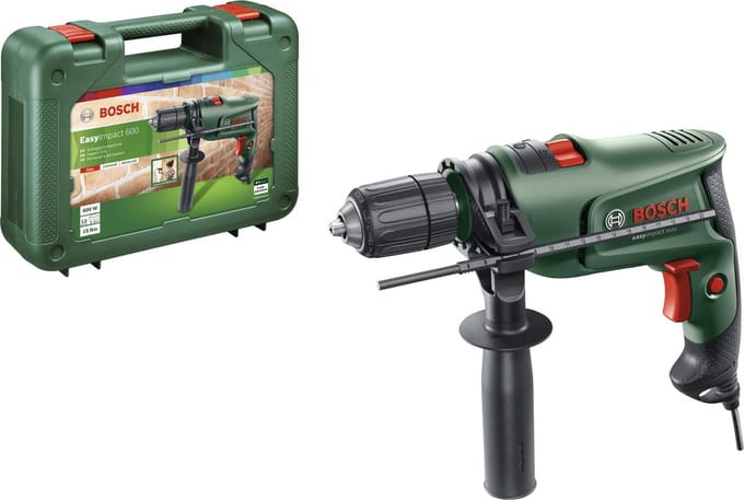 Bosch Home and Garden EasyImpact 600 Klopboormachine 600 W Incl. koffer