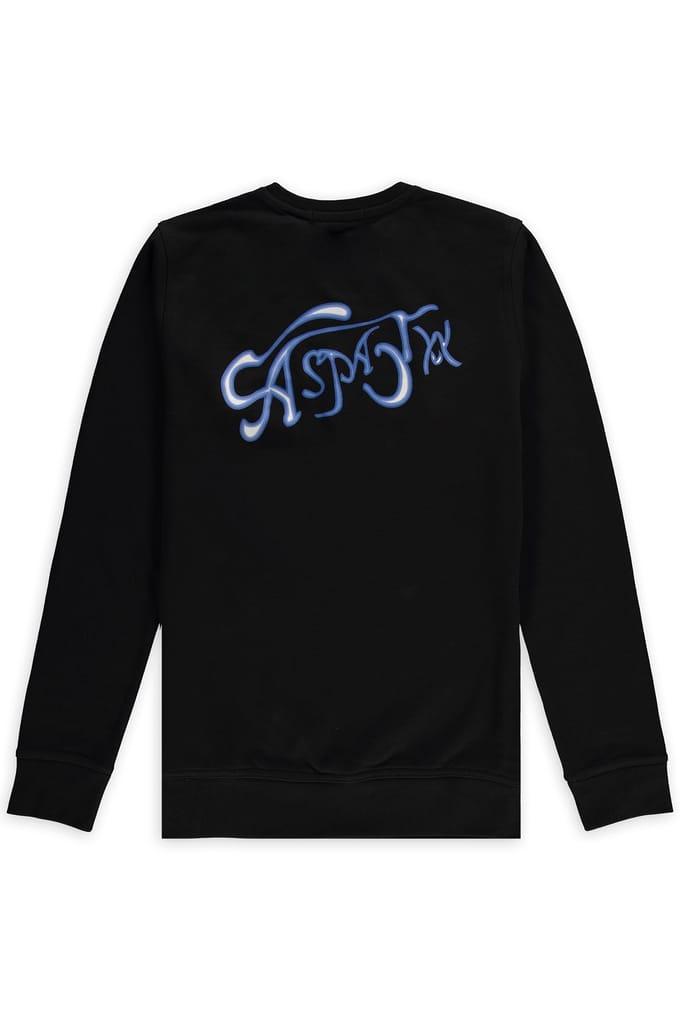 Aspact Liquid Sweater Black Size: S | Sweaters Outlet | Unisex | Zwart
